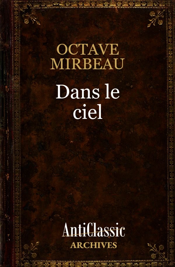 Couverture - Dans le ciel